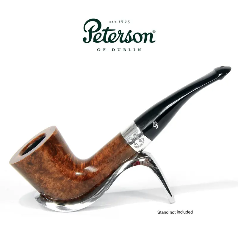 Peterson Of Dublin Sherlock Holmes Briar Smoking Pipe - Dark Series Mycroft 1