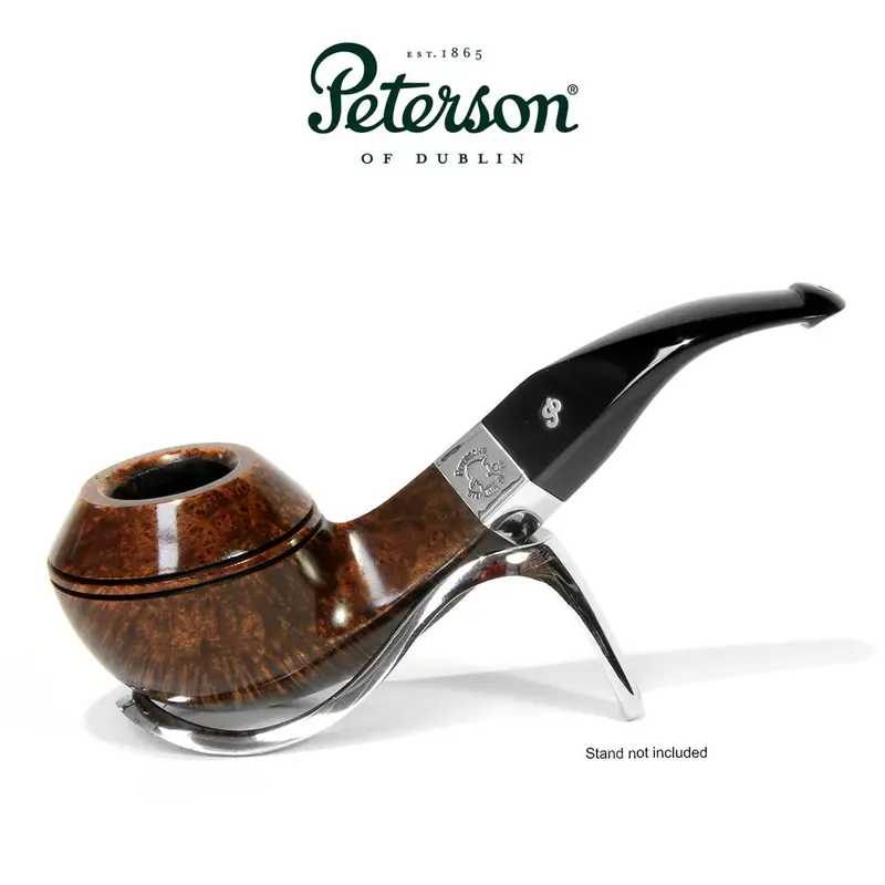 Peterson Of Dublin Sherlock Holmes Briar Smoking Pipe - Dark Series Squire 1