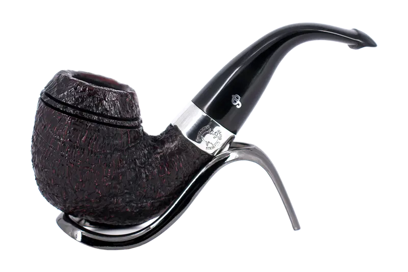 Peterson Of Dublin Sherlock Holmes Briar Smoking Pipe - Red Sandblast Baskerville 1