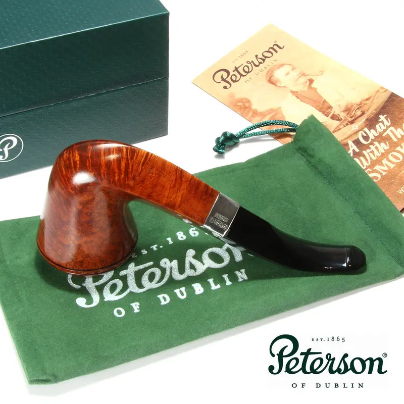 Peterson Of Dublin Sherlock Holmes Briar Smoking Pipe - Terracotta Hansom 2