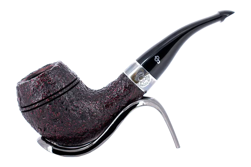 Peterson Of Dublin Sherlock Holmes Red Sandblast Briar Pipe - Deerstalker 1