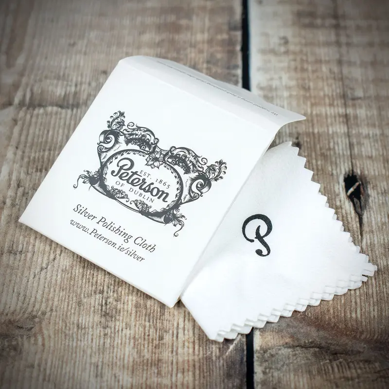 Peterson Of Dublin Silver Polishing Cloth 1