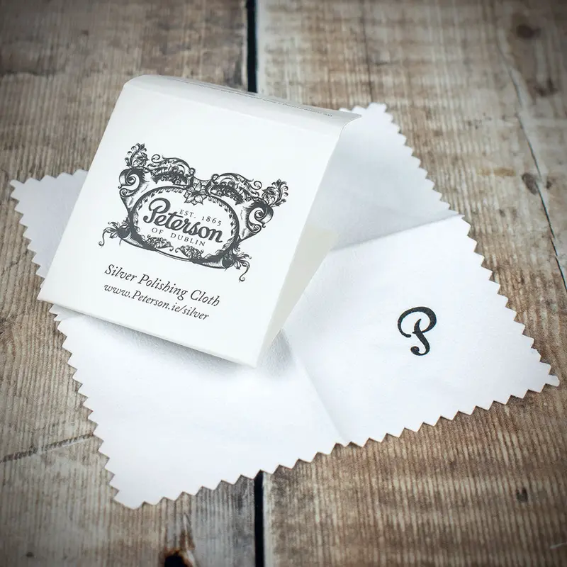 Peterson Of Dublin Silver Polishing Cloth 2