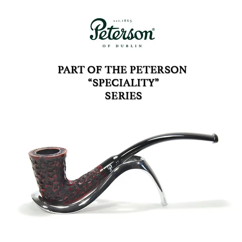 Peterson Of Dublin Speciality Series Briar Smoking Pipe - Calabash Rustic 1