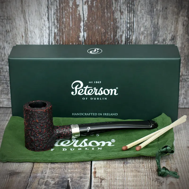 Peterson Of Dublin Speciality Series Briar Smoking Pipe - Tankard Rustic 2