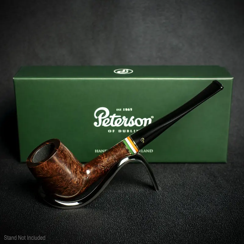 Peterson Of Dublin St. Patrick's Day 2026 Smooth Briar Pipe - Shape 15 2