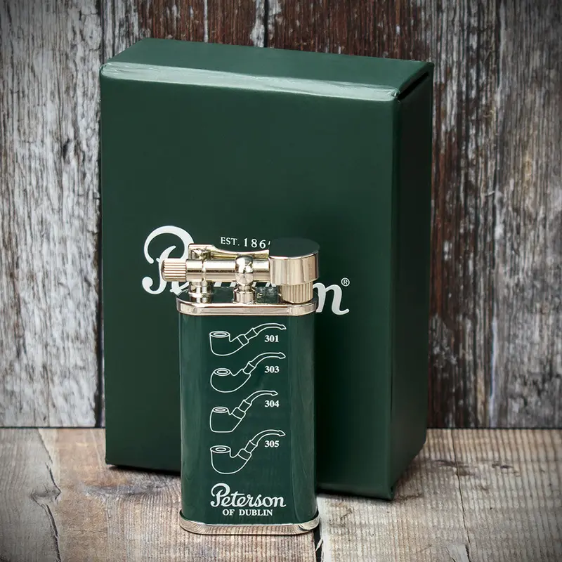 Peterson Of Dublin System Pipe Lighter - Green 1