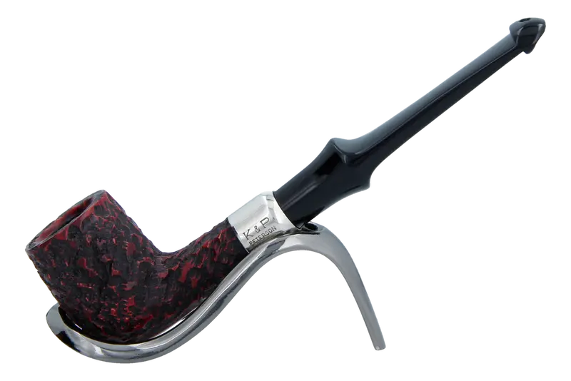 Peterson Of Dublin System Rustic Briar Smoking Pipe - Shape No.31 1