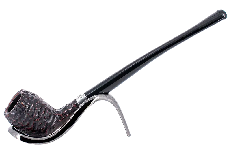 Peterson Of Dublin Tavern Pipe - Belge Rusticated Fishtail 1