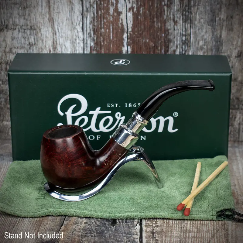 Peterson Walnut Spigot Briar Pipe - 68 1
