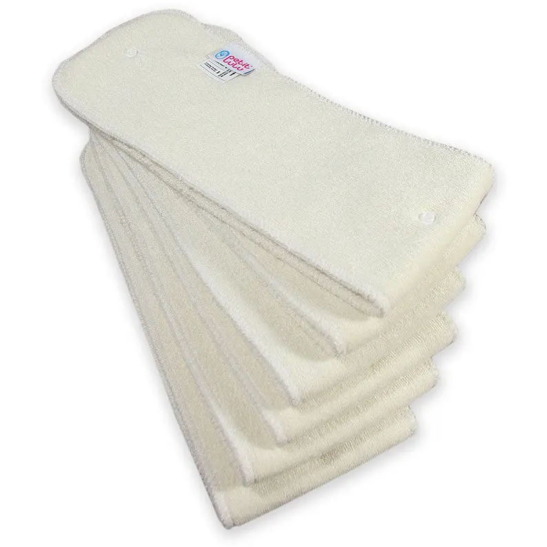 Petit Lulu Minimal Nappy Long Insert - 6 Pack 1