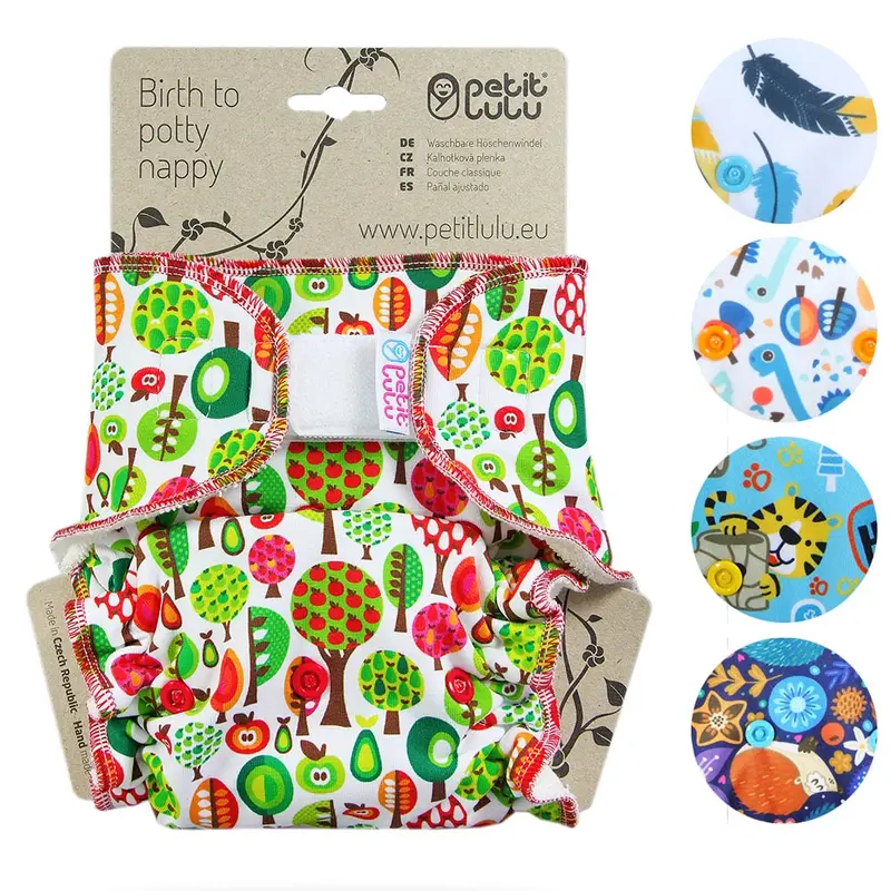 Petit Lulu One-Size Fitted Nappy H&L 1
