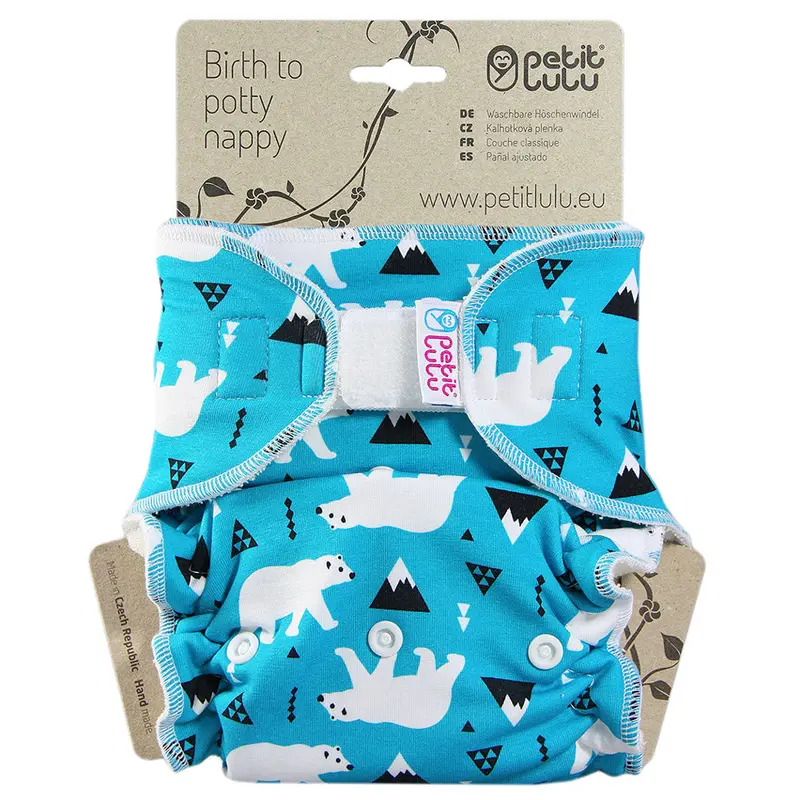 Petit Lulu One-Size Fitted Nappy H&L 1
