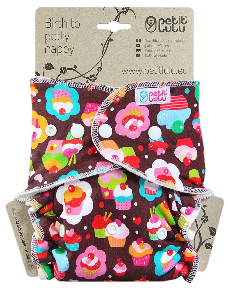 Petit Lulu One-Size Fitted Nappy Snaps 5