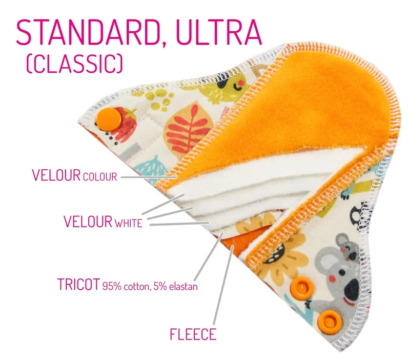 Petit Lulu Period Pads Classic Ultra 3 Pack 3