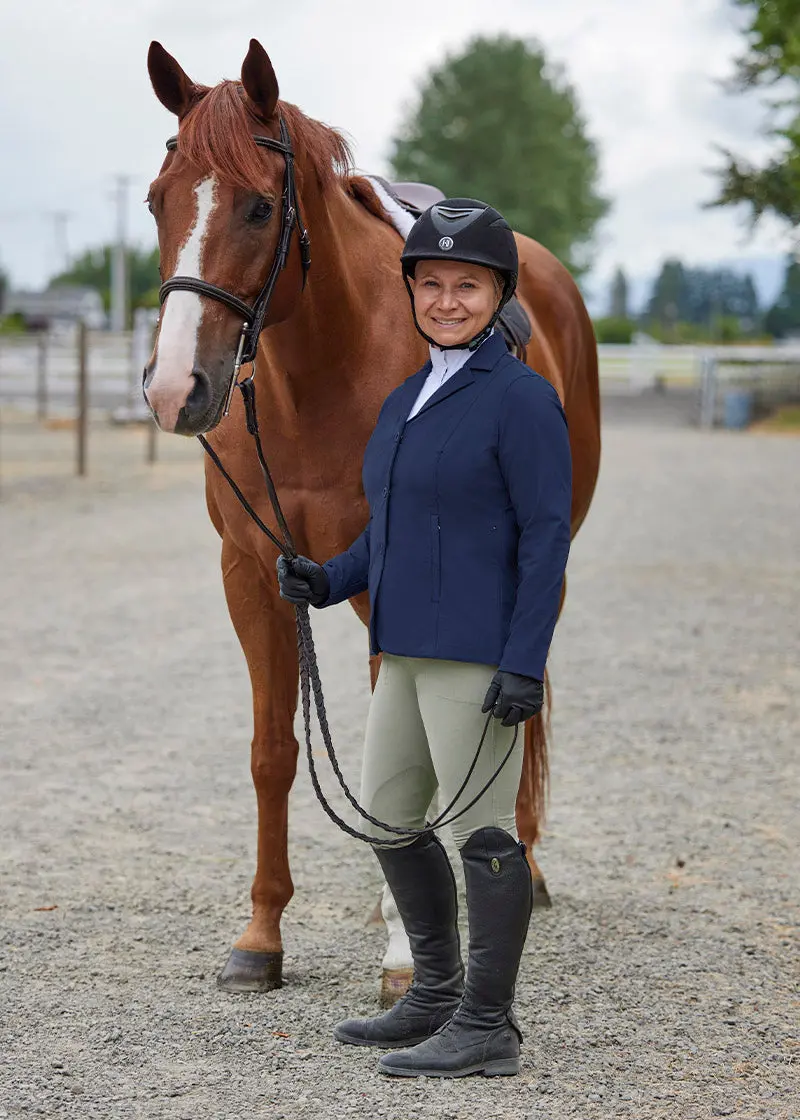 Petite Stretch Competitor Show Coat - 3 Snap 4