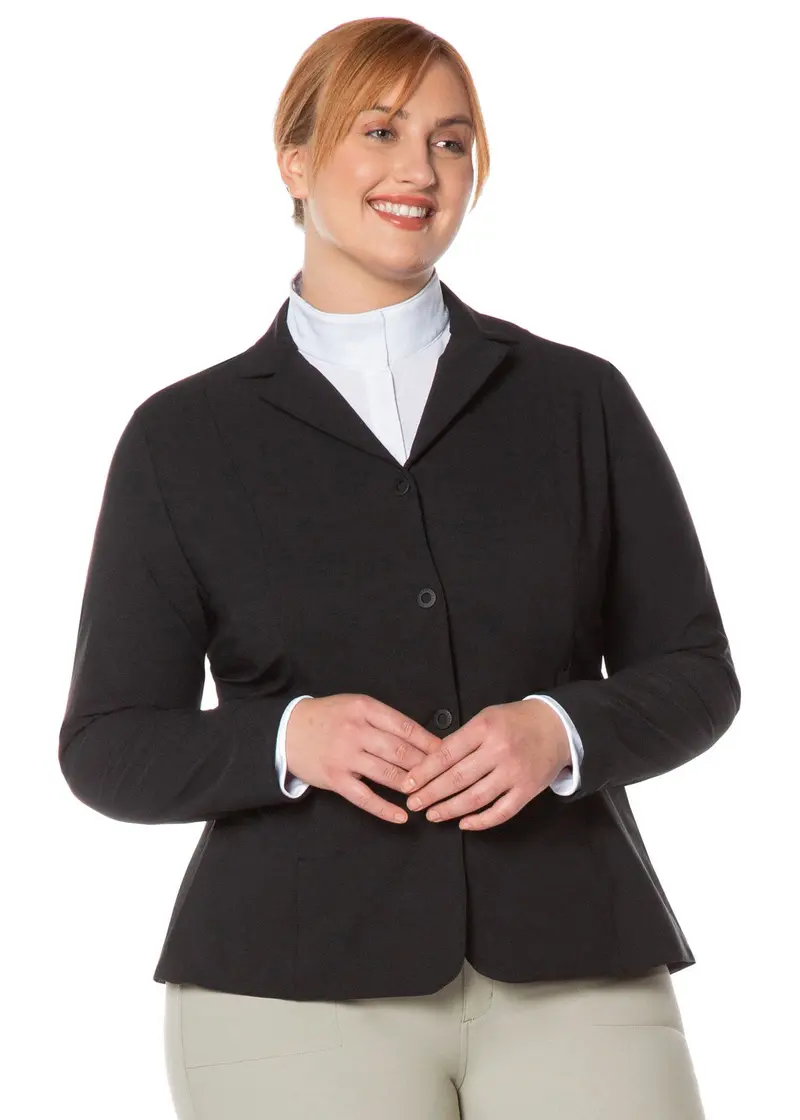 Petite Stretch Competitor Show Coat - 3 Snap 8