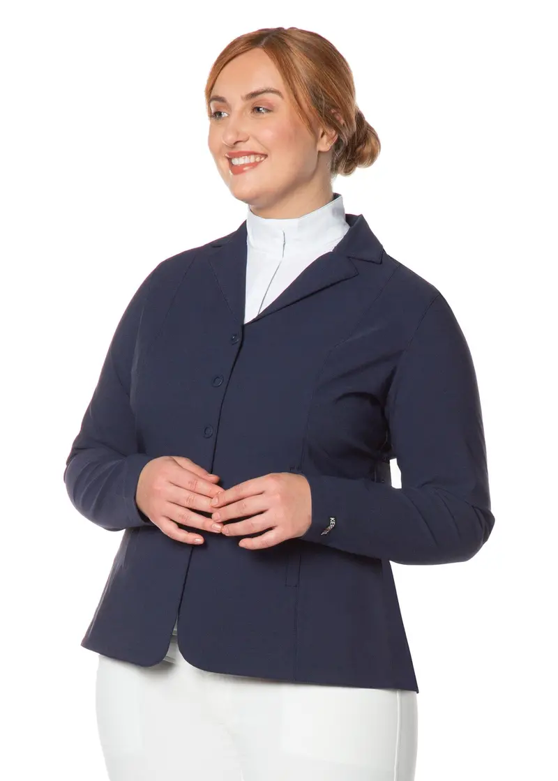 Petite Stretch Competitor Show Coat - 4 Snap 8