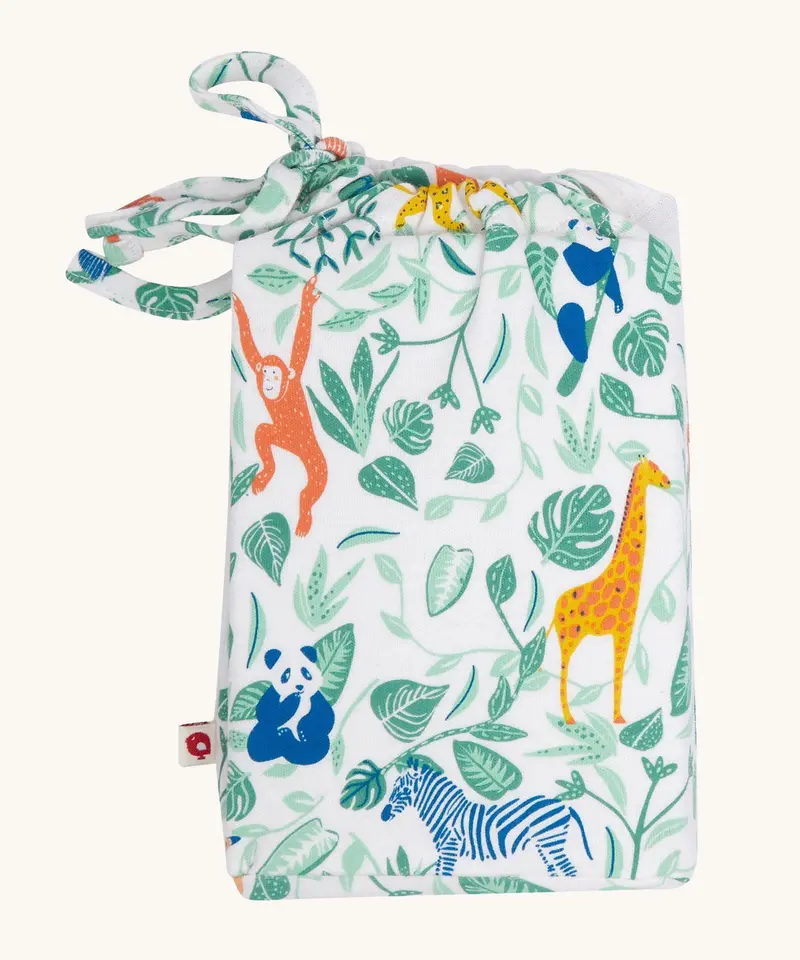 Piccalilly Animal Adventure Moses Basket Sheet 1