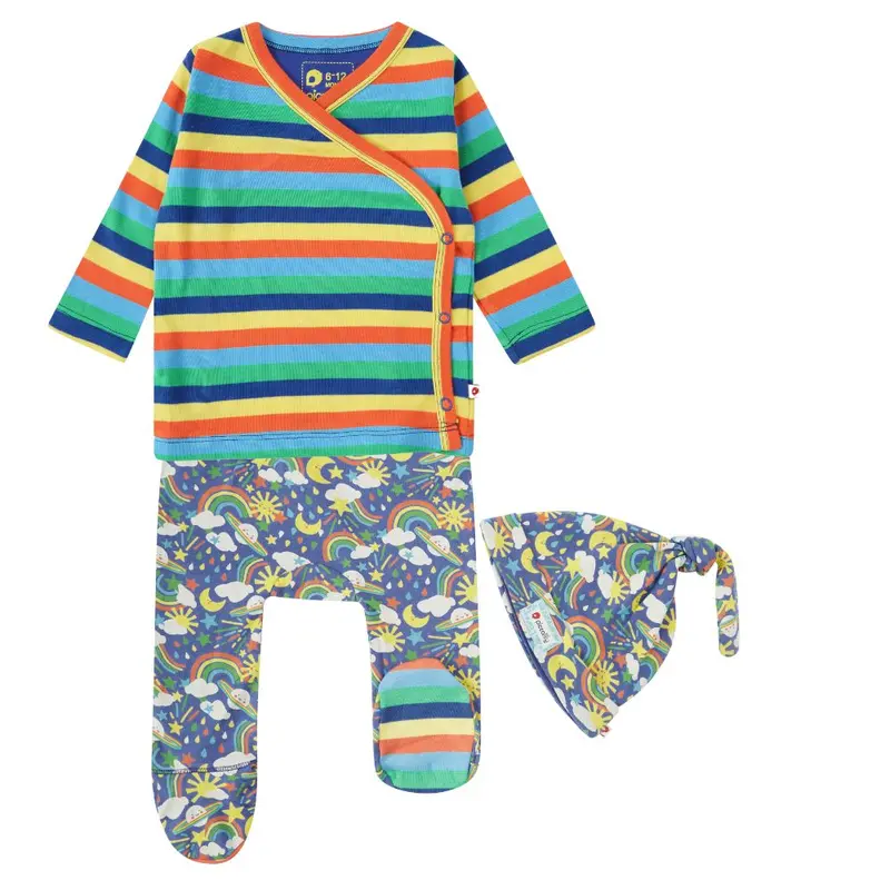 Piccalilly Cosmic Weather 3 Piece Baby Set 1