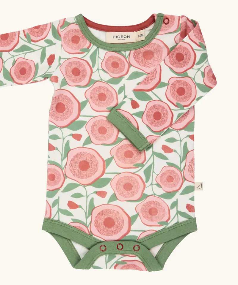 Pigeon Organics Baby Body - Floral 1