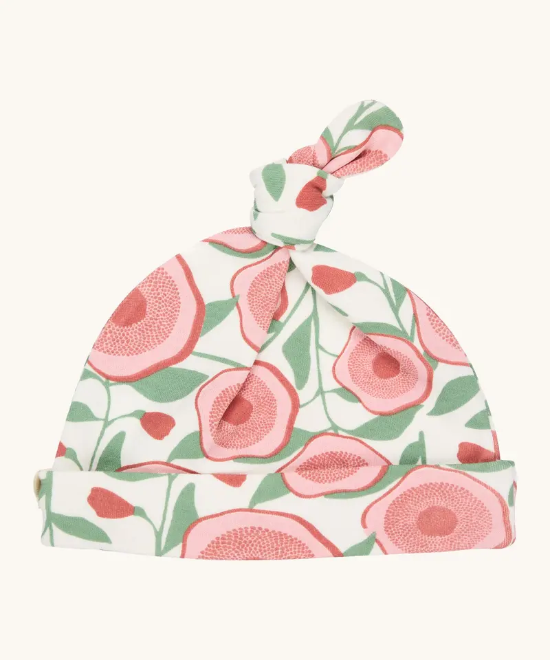 Pigeon Organics Knotted Hat - Floral 1