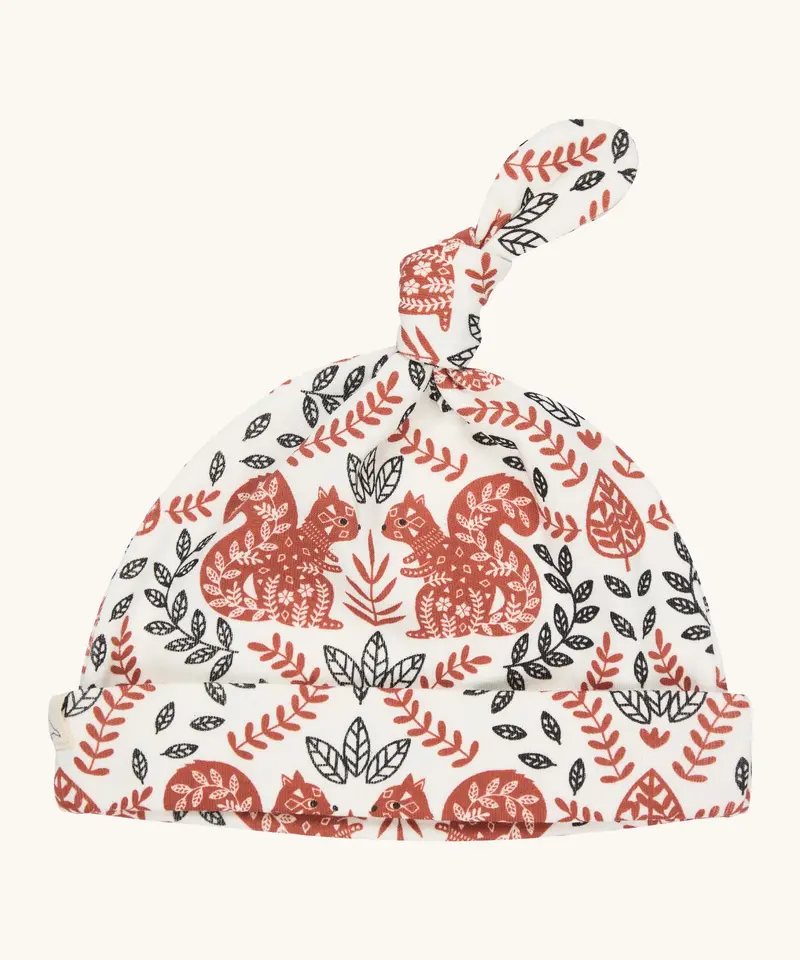 Pigeon Organics Knotted Hat - Squirrel 1