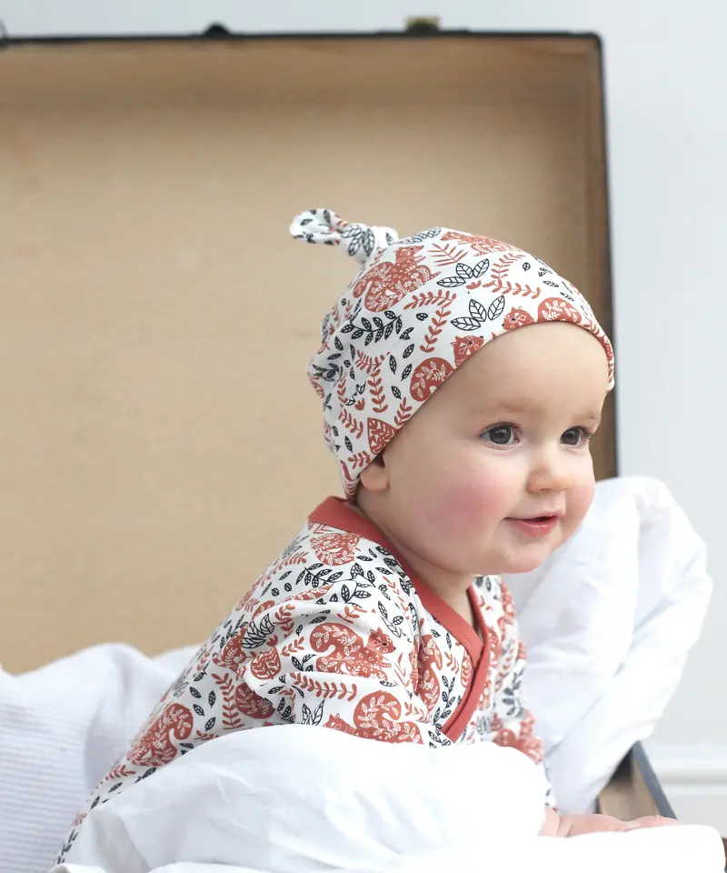 Pigeon Organics Knotted Hat - Squirrel 2