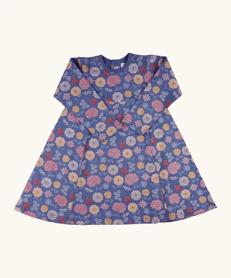 Pigeon Organics Skater Dress - Winter Bloom 1