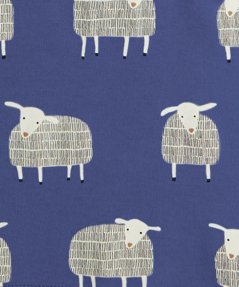 Pigeon Organics Top - Navy Sheep 3