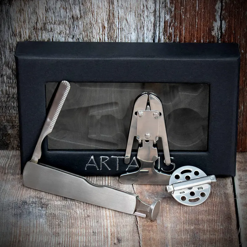 Pipe Smoker's Set (Pipe Knife, Pipe Guard And Pipe Reamer) 1