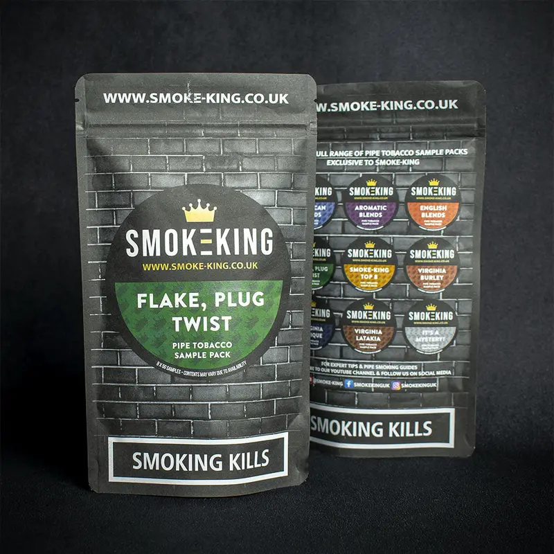 Pipe Tobacco Sample Pack - Flake, Plug & Twist 1