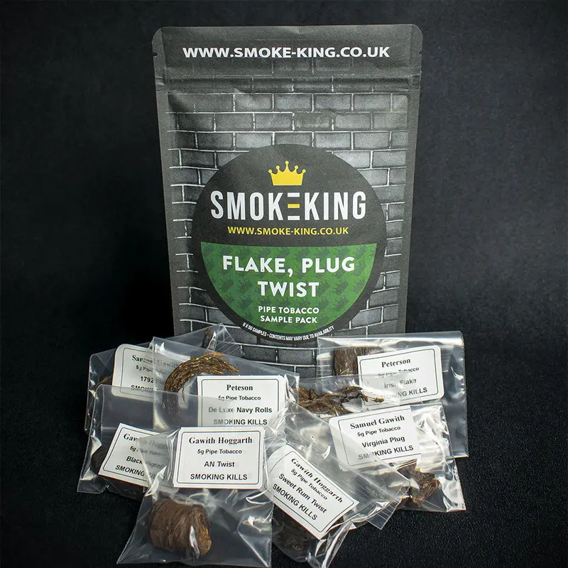 Pipe Tobacco Sample Pack - Flake, Plug & Twist 2