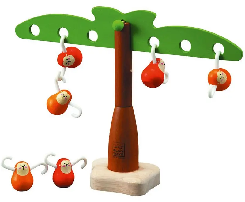 Plan Toys Balancing Monkeys 1
