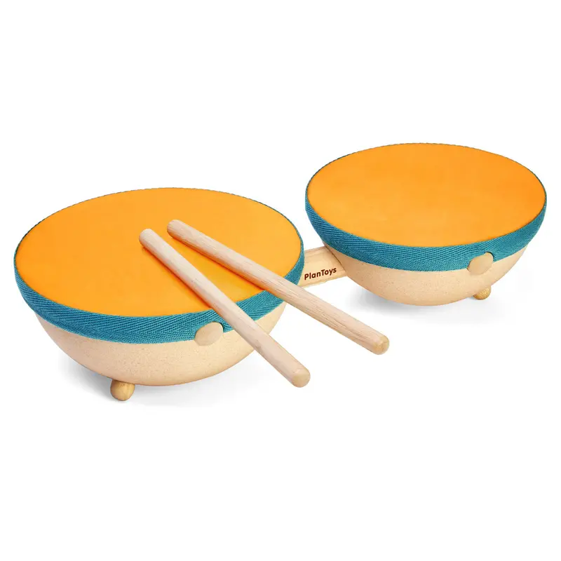 Plan Toys Double Drum 1