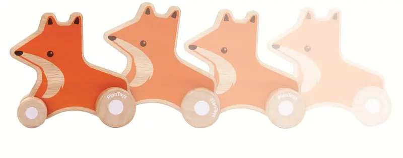 Plan Toys Fox Wheelie 2
