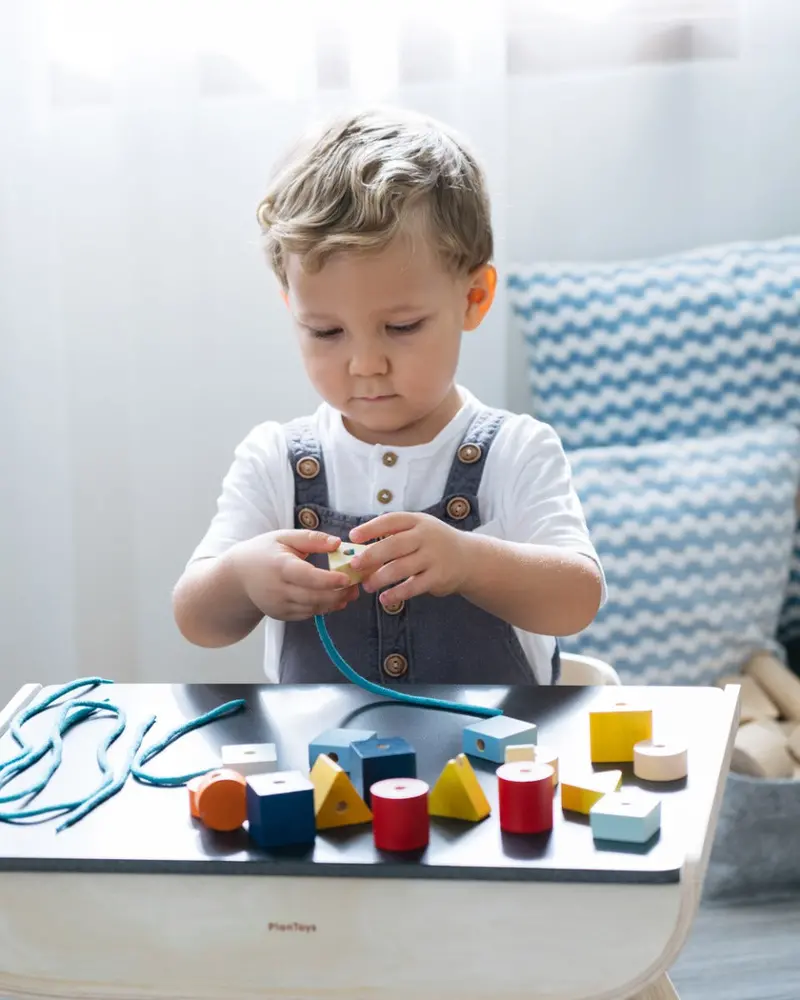 Plan Toys Geo Lacing Beads 2