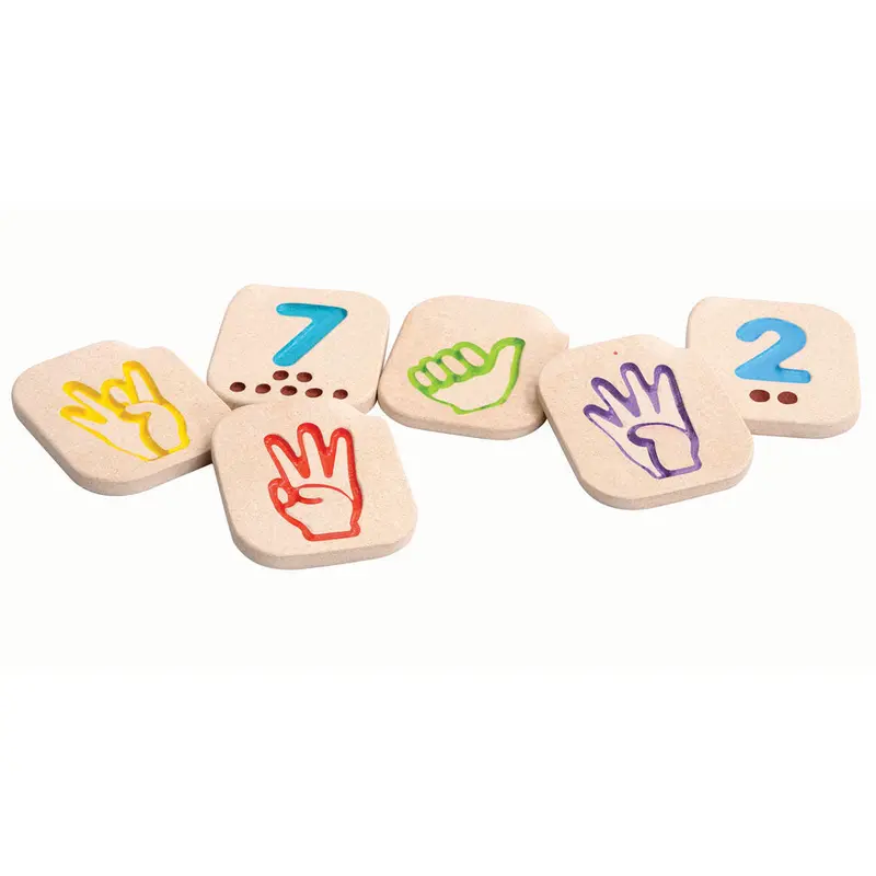 Plan Toys Hand Sign Numbers 1