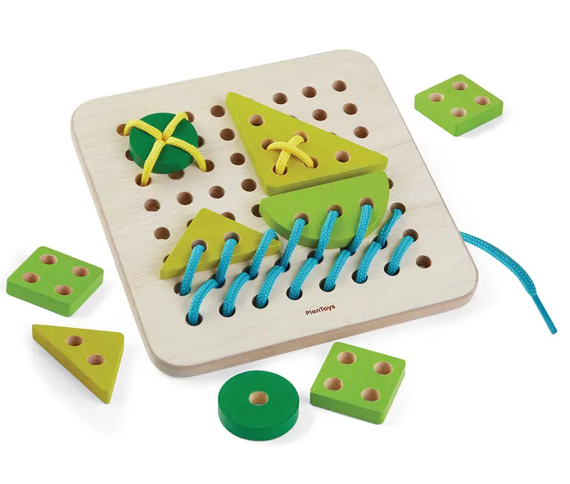 Plan Toys Lacing Board 1