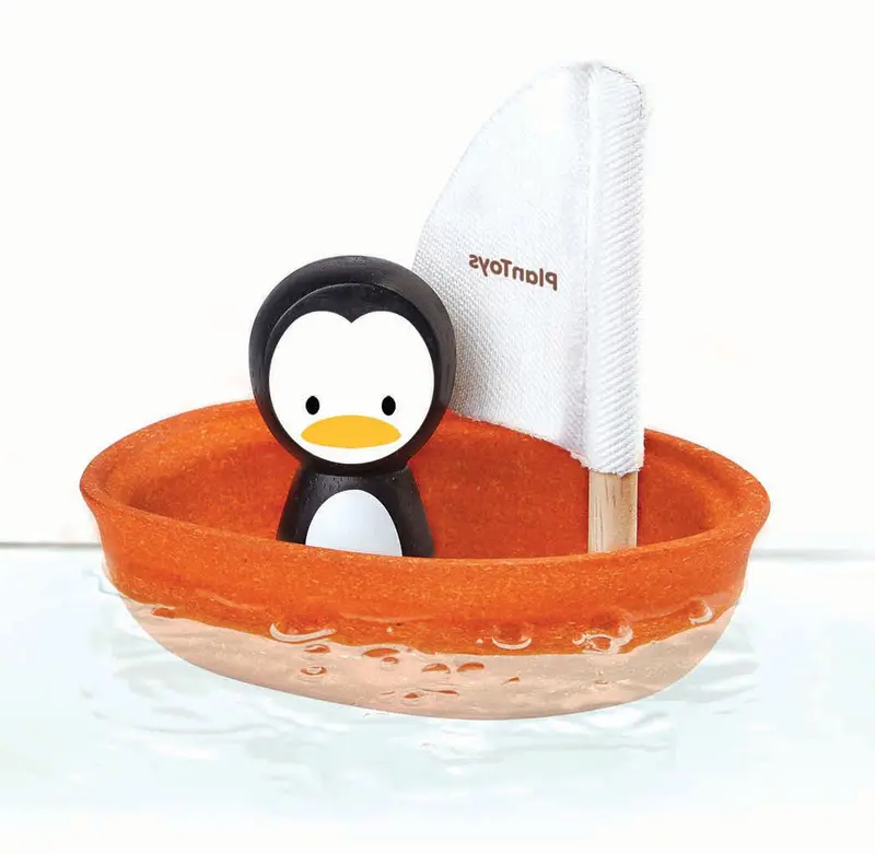 Plan Toys Penguin Sailing Boat 1