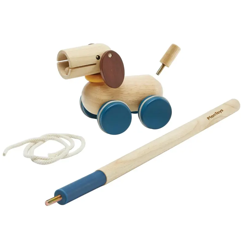 Plan Toys Push And Pull Puppy 1