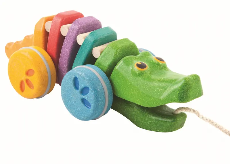 Plan Toys Rainbow Alligator 1