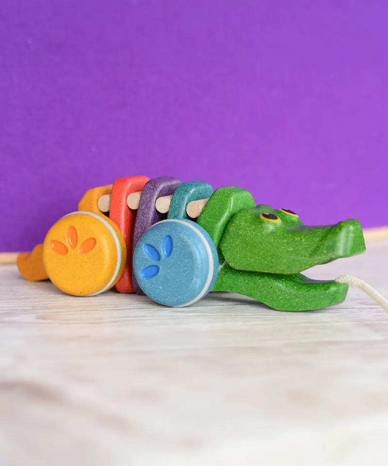 Plan Toys Rainbow Alligator 2