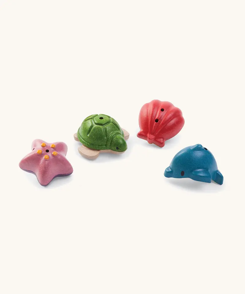Plan Toys Sea Life Bath Set 1