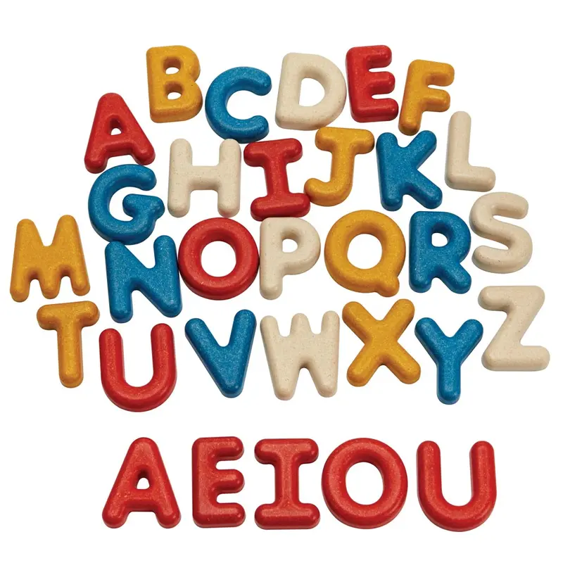 Plan Toys Upper Case Alphabet 1