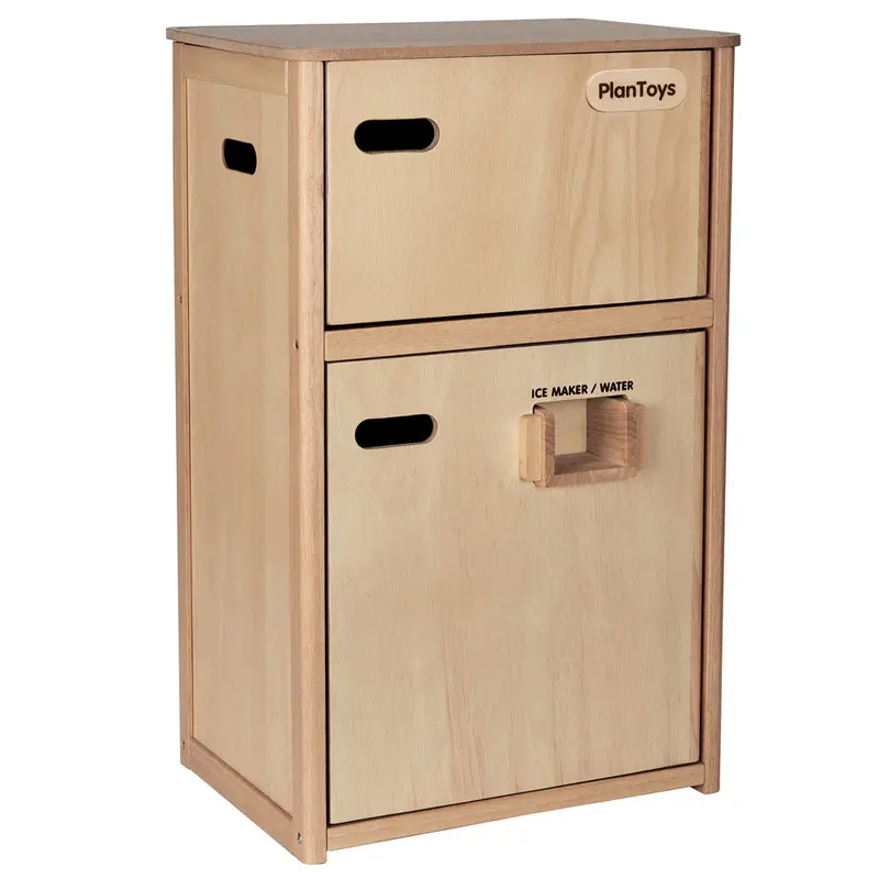Plan Toys Wooden Play Refrigerator 1