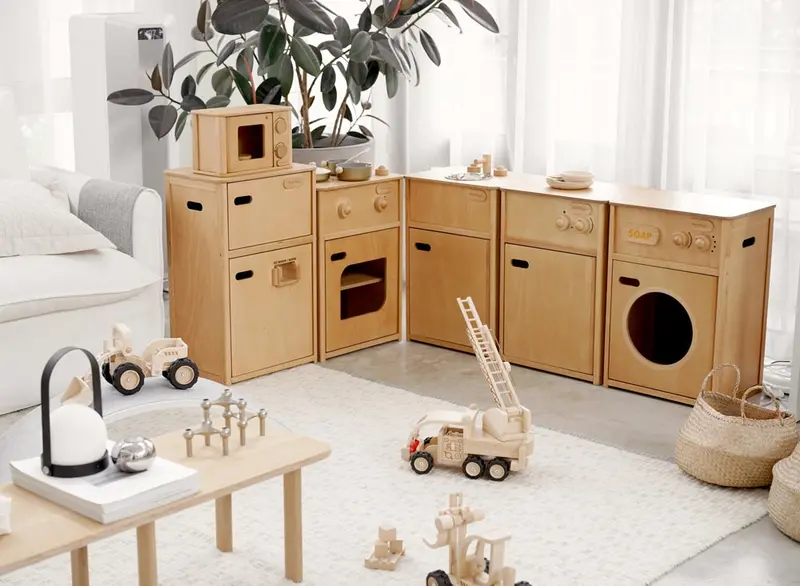 Plan Toys Wooden Play Sink Unit 2