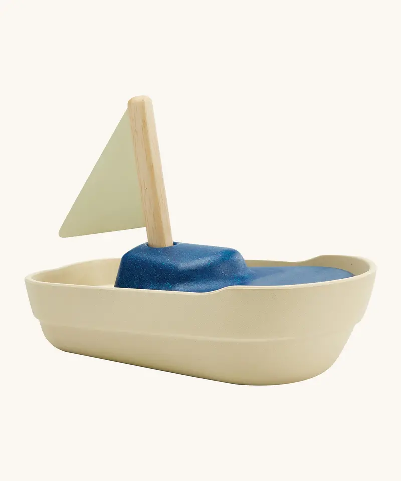Plan Toys Wooden Sailboat 1