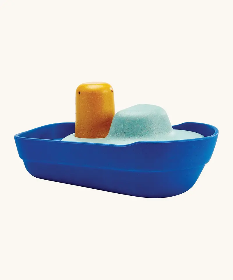 Plan Toys Wooden Tugboat 1