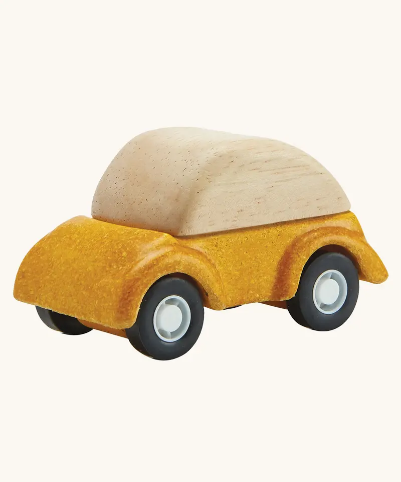 Plan Toys Yellow Car 1